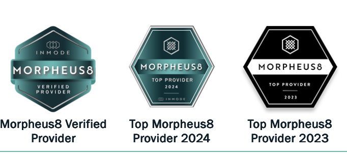 Skin House Morpheus 8 Provider Badges - Verified Provider, Top Provider 2024, Top Provider 2023